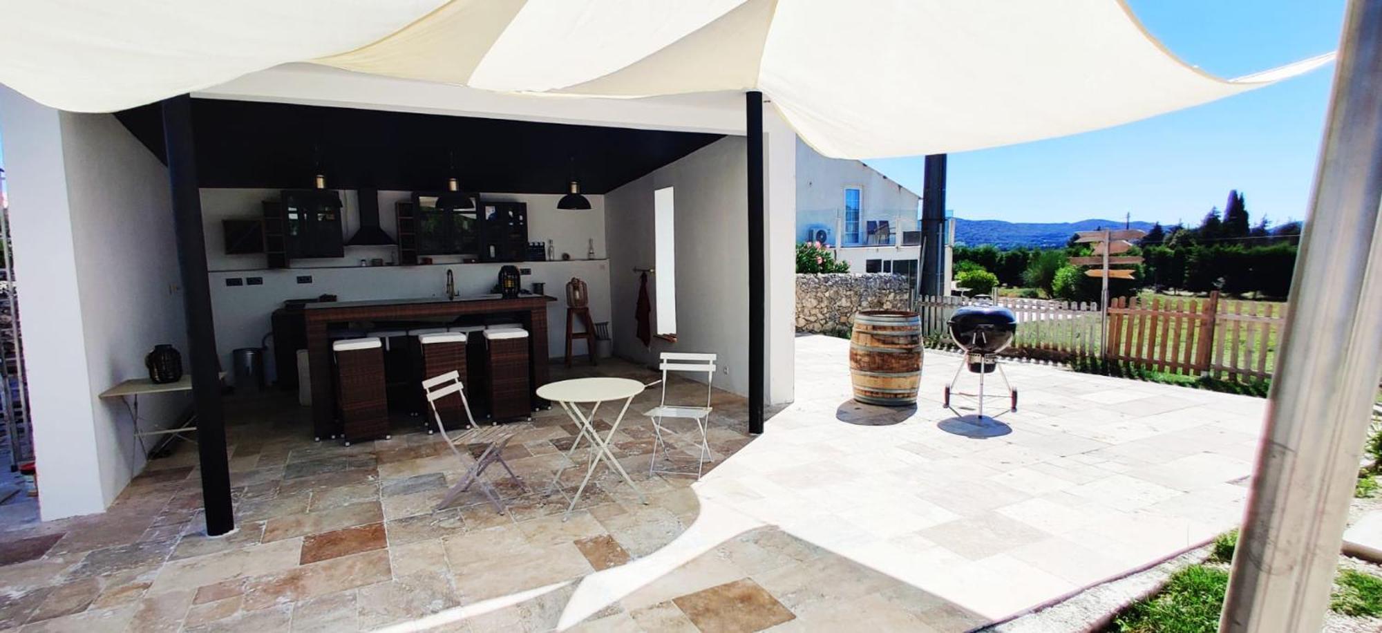 Chambre Cosy Avec Terrasse Sur La Colline Boisee, Parking Prive, Jardin, Calme, Climatisation, 10 Mn Pont Du Gard Num7 Rochefort-du-Gard Buitenkant foto
